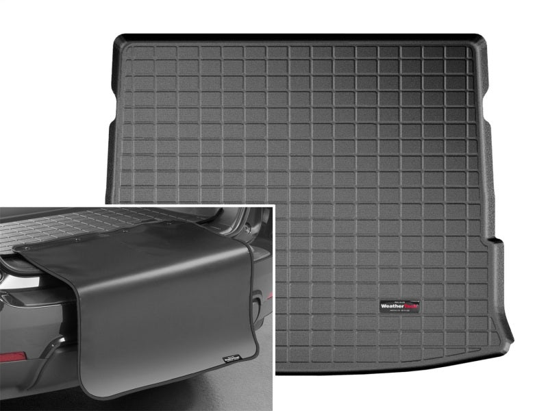 WeatherTech 14+ Toyota Highlander Cargo Liner w/ Bumper Protector - Black
