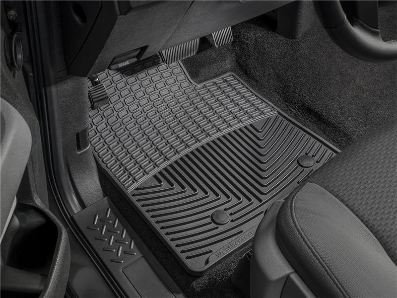 WeatherTech 03-13 Mazda 6 Hatch Front Rubber Mats - Black