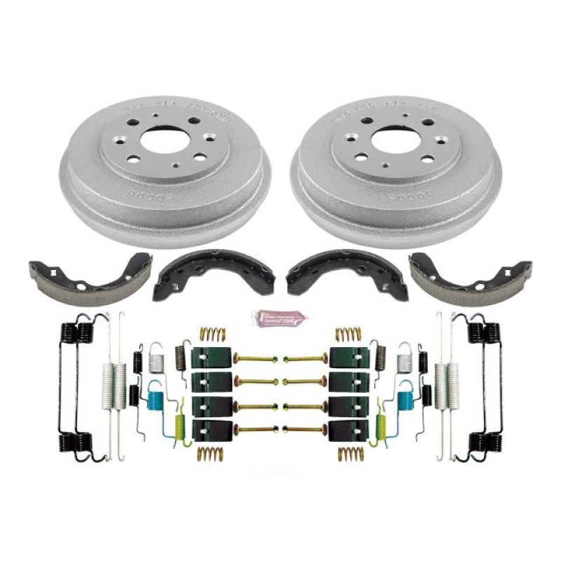 Power Stop 93-96 Ford Escort Rear Autospecialty Drum Kit
