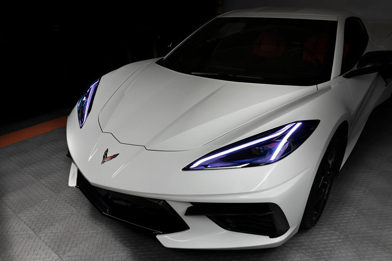 Oracle 20-21 Chevy Corvette C8 RGB+A Headlight DRL  Kit - ColorSHIFT w/ BC1 Controller