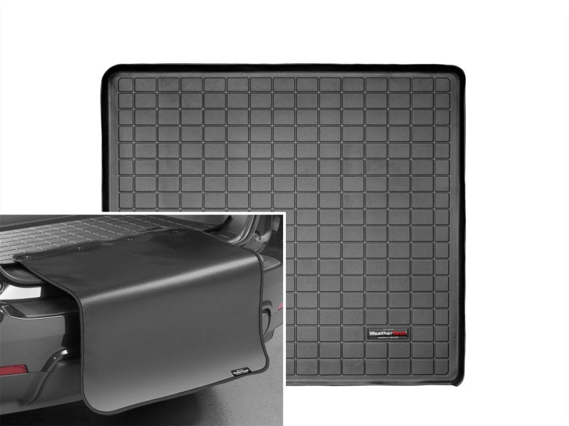 WeatherTech 10+ Toyota 4Runner Cargo Liner w/ Bumper Protector - Black