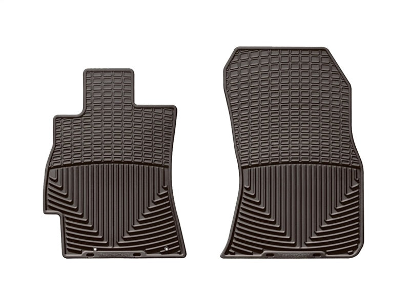 WeatherTech 2014+ Subaru Forester Front Rubber Mats - Black