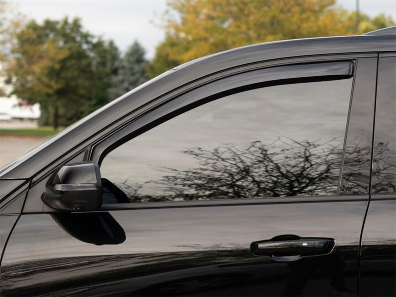 WeatherTech 18-23 Chevrolet Traverse Front Side Window Deflectors - Dark Tint