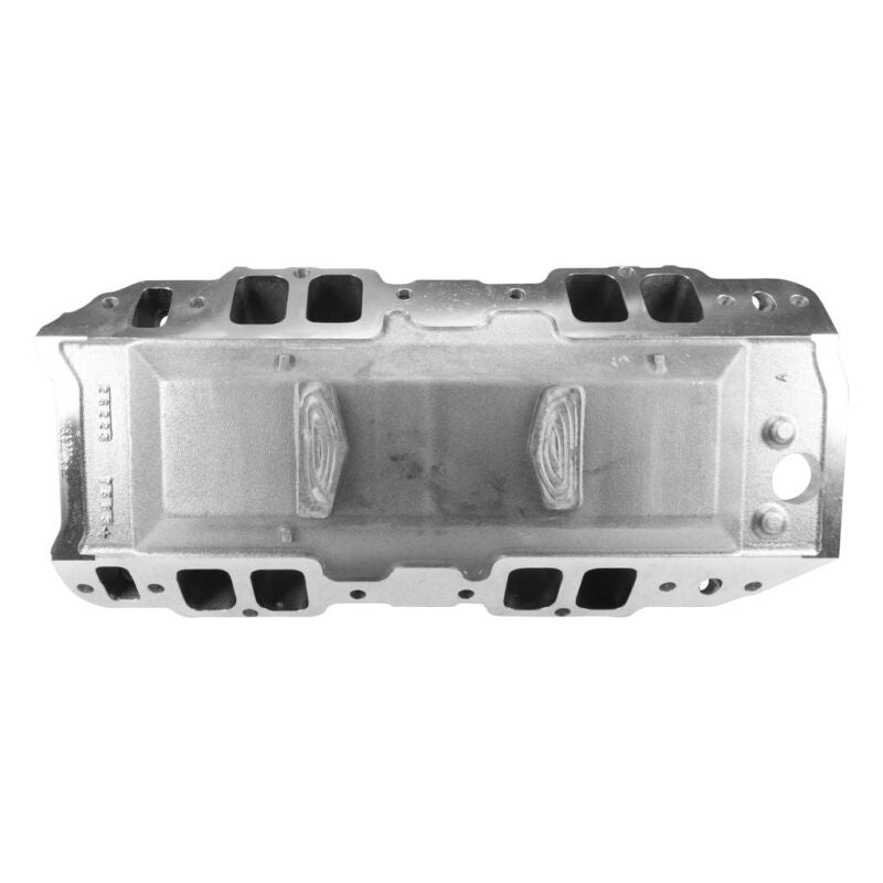 Edelbrock Chevy Big Block RPM Air-Gap 2-R Intake Manifold - Chrome Plasma Finish