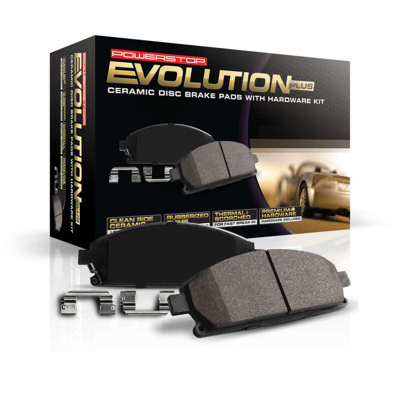 Power Stop 04-08 Acura TL Front Z17 Evolution Ceramic Brake Pads w/Hardware