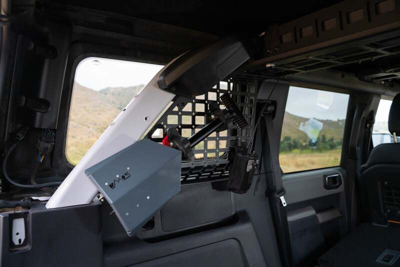 DV8 Offroad 21+ Ford Bronco Pocketed Rear Window Molle Panels (Soft Top/2-Door Models)