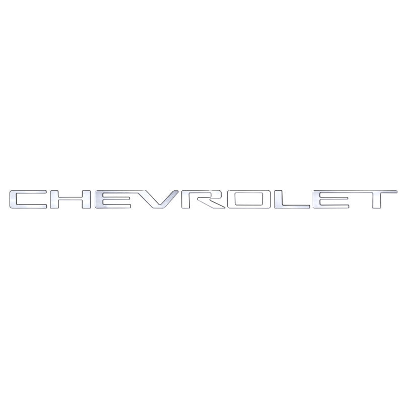 Putco 2020 Chevy Silv 2500/3500 - SS Tailgate Letters CHEVROLET - Stamped Version Chevrolet Letters