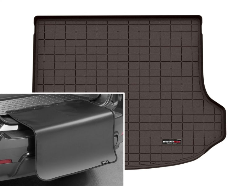 WeatherTech 2022+ Jeep Grand Cherokee Behind 2nd Row Seating Cargo Liner w/Bumper Protector - Cocoa