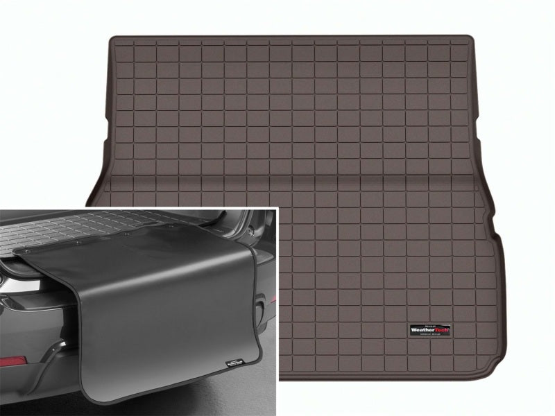 WeatherTech 2024 Lexus GX 6/7 Passenger Cargo Liner w/Bumper Protector - Cocoa