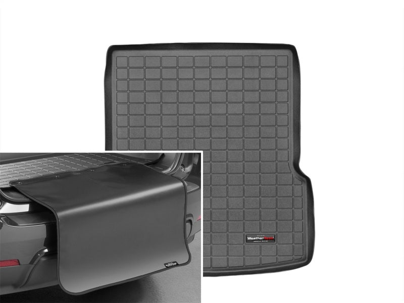 WeatherTech 08-14 Lexus IS F Cargo Liner w/ Bumper Protector - Black (Trimming Req)