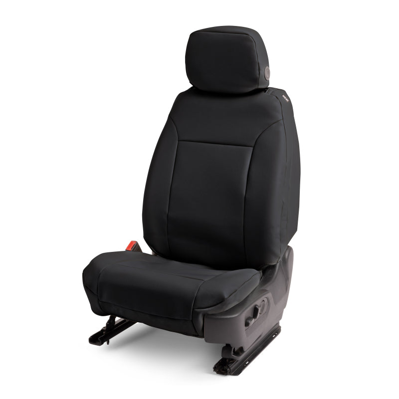 Covercraft 19-24 Chevrolet Silverado Leatherette PrecisionFit Custom Second Row Seat Covers - Black