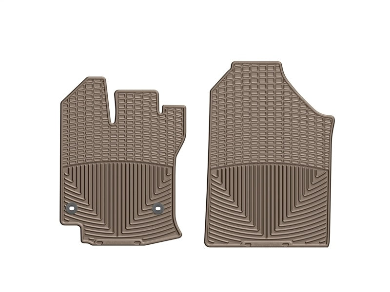 WeatherTech 13+ Toyota Venza Front Rubber Mats - Tan