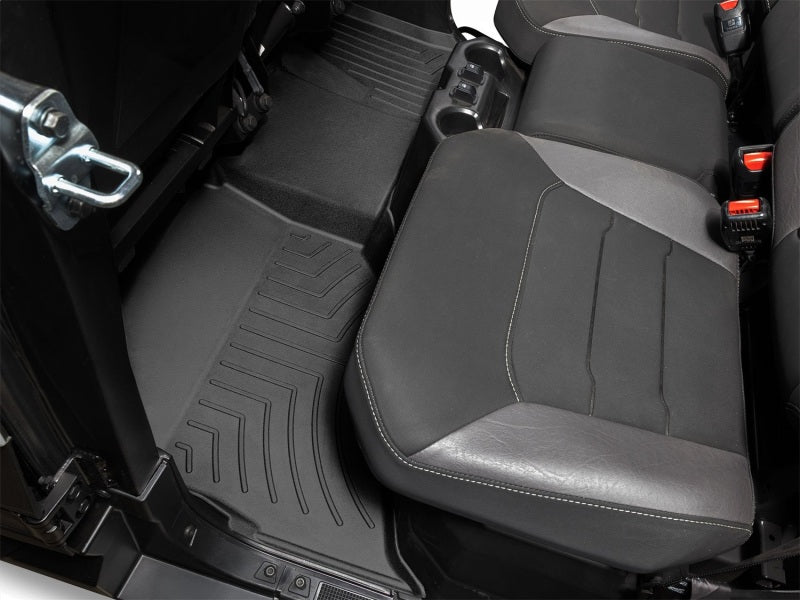 WeatherTech 24-25 Polaris Ranger Crew XD 1500 2nd Row FloorLiner HP - Black