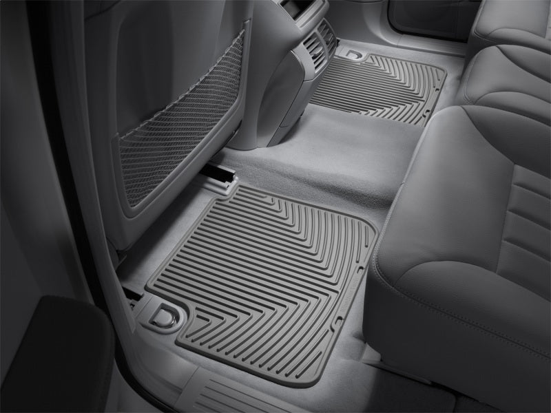 WeatherTech 06+ Mercedes-Benz R-Class (V251) Rear Rubber Mats - Grey