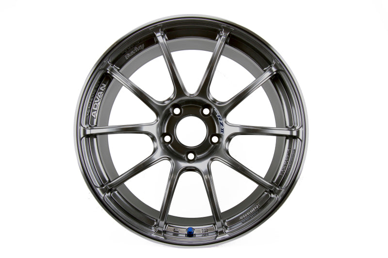 Advan RZII 17x8.5 +31 5x114.3 Racing Hyper Black Wheel