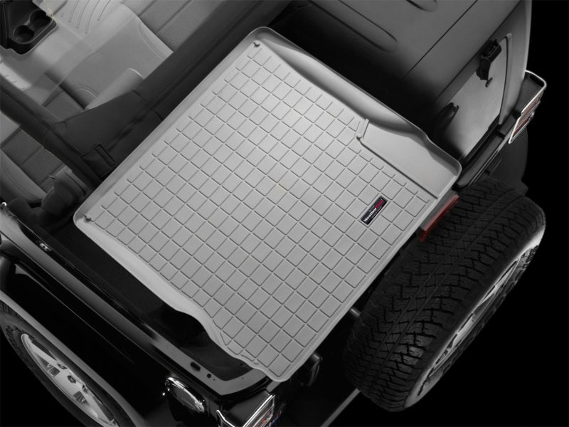 WeatherTech 07+ Jeep Wrangler Unlimited Cargo Liners - Grey