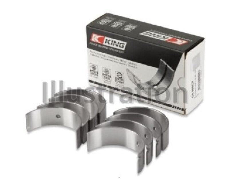 King Engine Bearings Toyota 4AGE (Size +0.75mm) Connecting Rod Bearing Set (Set of 4)