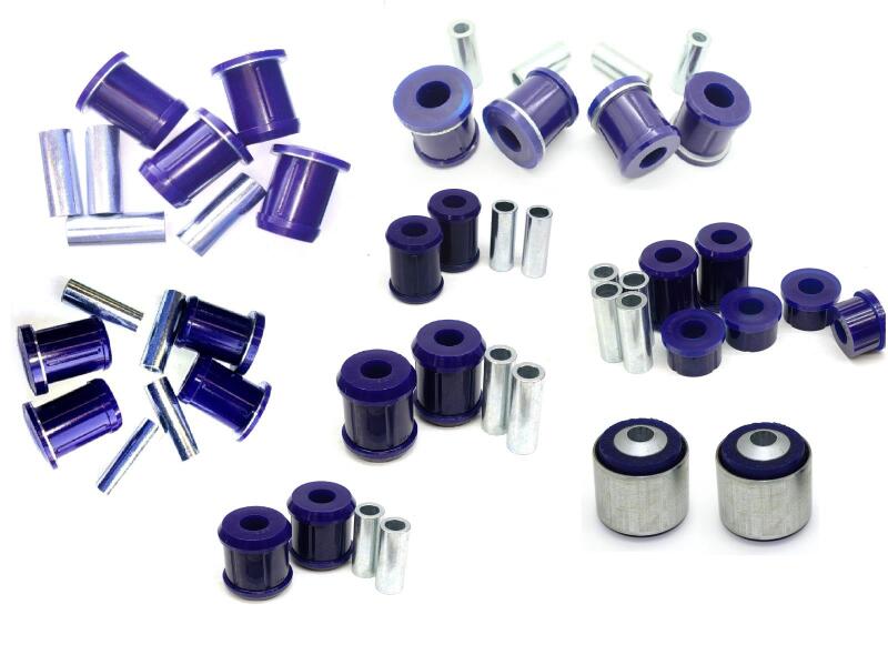 SuperPro 2001-2003 Mitsubishi Montero Limited Front and Rear Vehicle Enhancement Bushing Kit