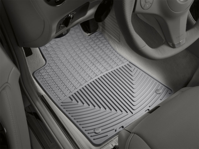 WeatherTech 98-04 Mercedes-Benz SLK230 Front Rubber Mats - Grey