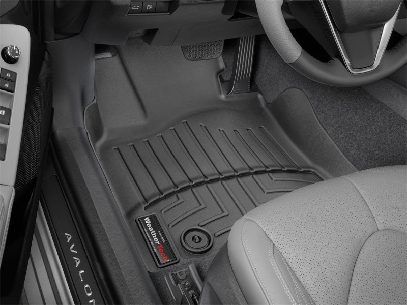 WeatherTech 2019+ Toyota Avalon Front FloorLiner - Black