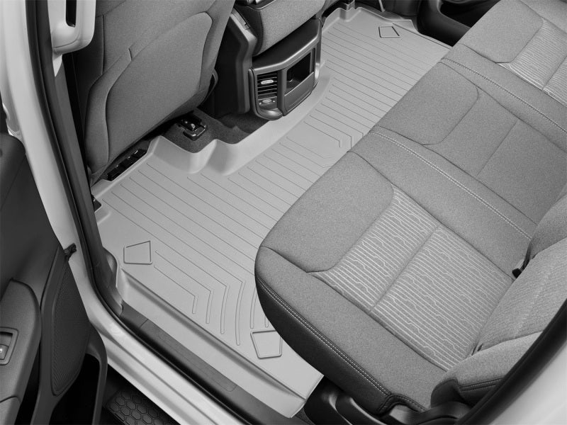 WeatherTech 2019+ RAM 1500 (Crew Cab w/ Rear Under Seat Storage) Rear FloorLiner - Grey