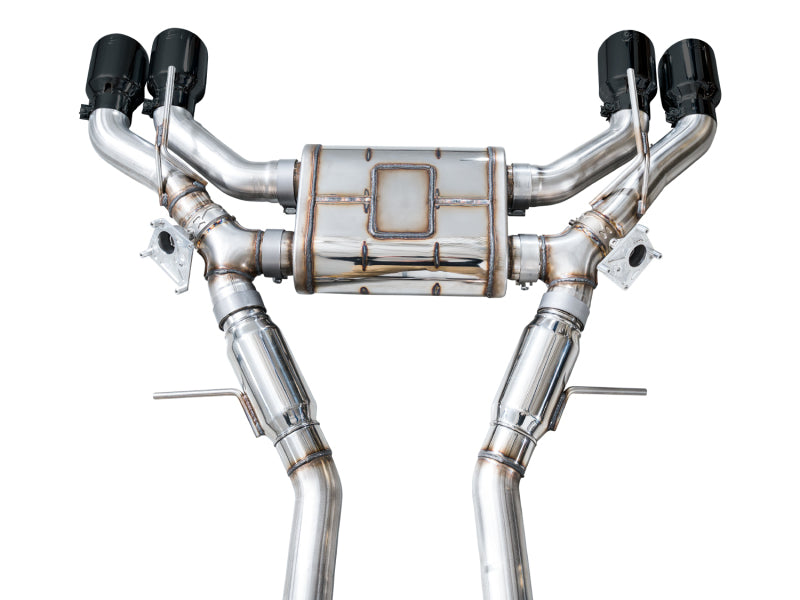 AWE Tuning 22-26 Cadillac CT5-V Blackwing SwitchPath Exhaust - Diamond Black Tips