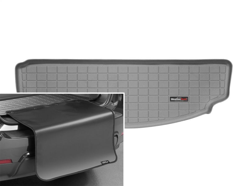 WeatherTech 07-13 Acura MDX Cargo Liners w/ Bumper Protector - Tan