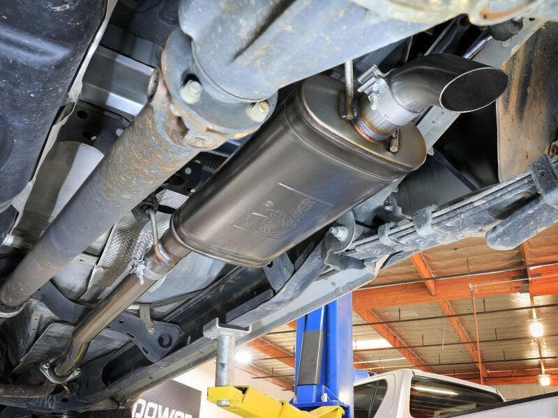 aFe 05-15 Toyota Tacoma V6 4.0L ROCK BASHER 2-1/2in 409SS Cat-Back Hi-Tuck Exhaust System