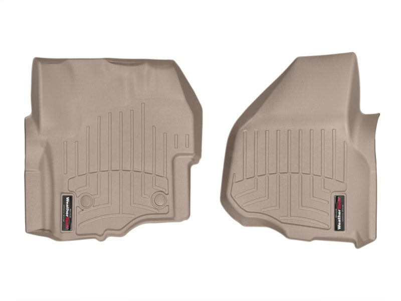 WeatherTech 14-15 Ford F-250/F-350/F-450/F-550 Front FloorLiner - Tan