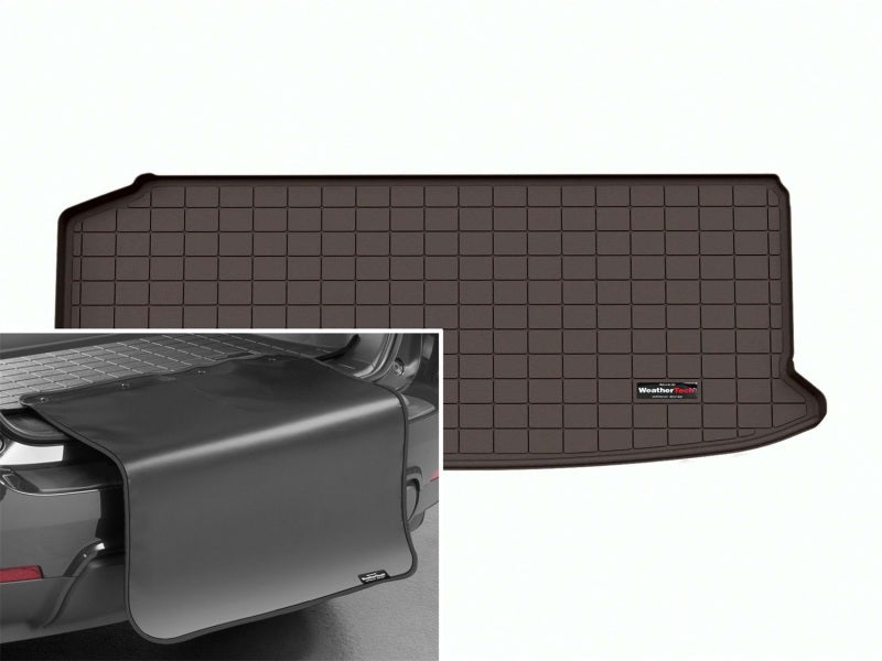 WeatherTech 2024 Toyota Grand Highlander w/JBL (Incl. Hybrid) Cargo Liner w/Bumper Protector- Cocoa