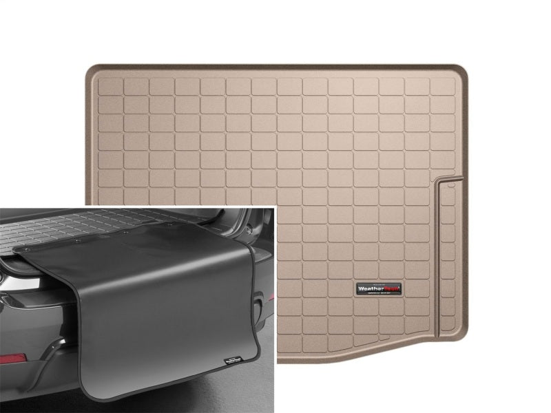 WeatherTech 12+ Ford Focus Cargo Liner w/ Bumper Protector - Tan