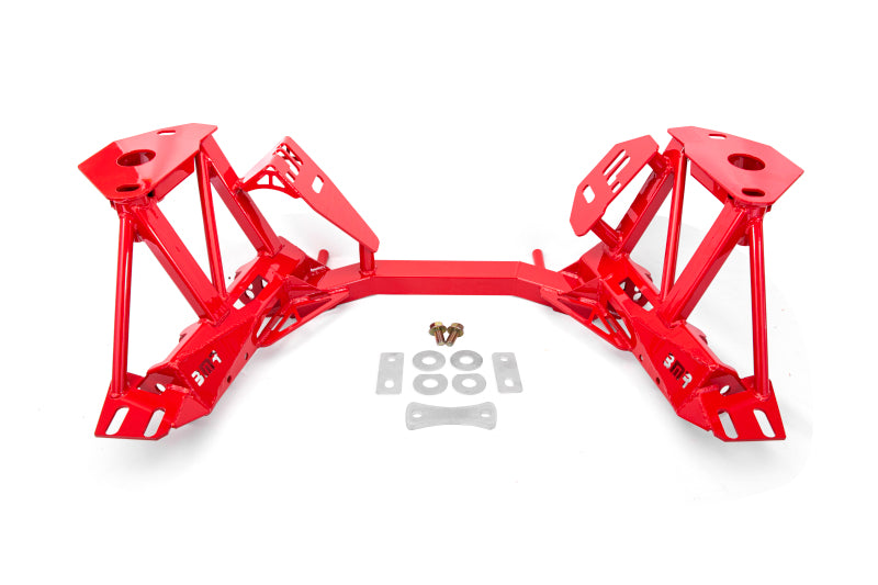 BMR 79-95 Ford Mustang K-Member Premium Version w/Spring Perches - Red