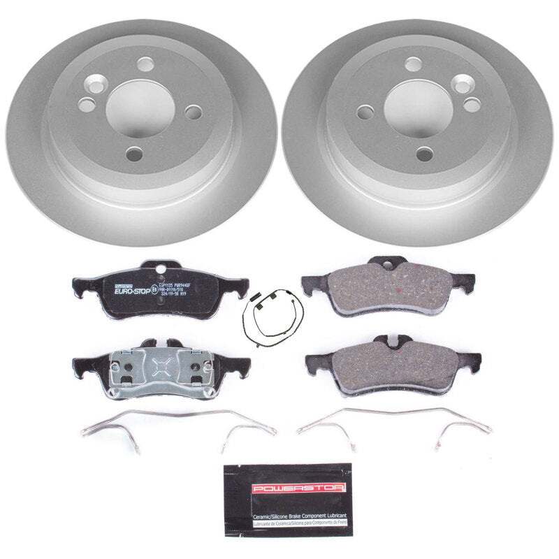 Power Stop 02-06 Mini Cooper Rear Euro-Stop Brake Kit