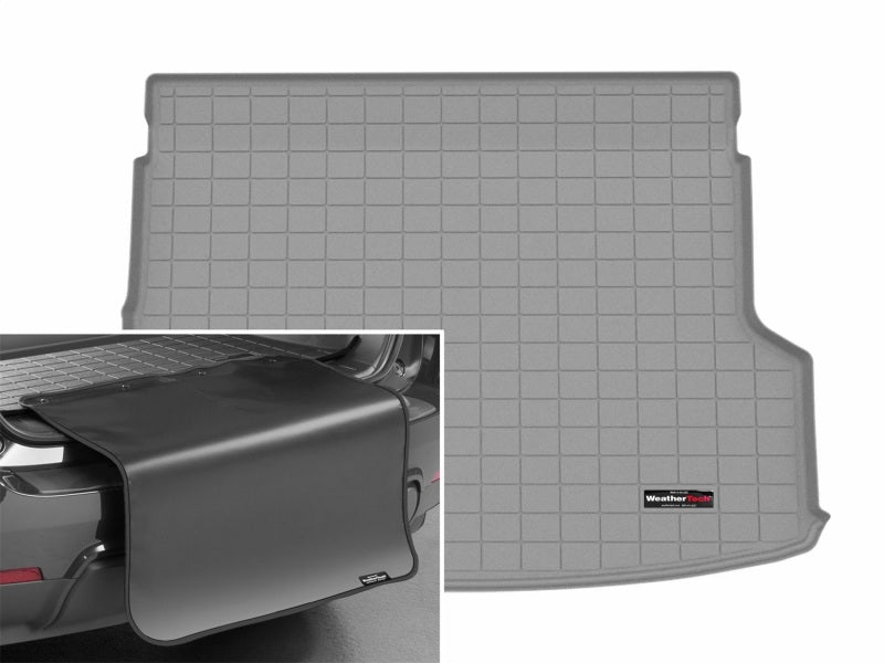 WeatherTech 25-26 Subaru Forester Hybrid Behind 3rd Row Cargo Liner w/Bumper Protector - Grey