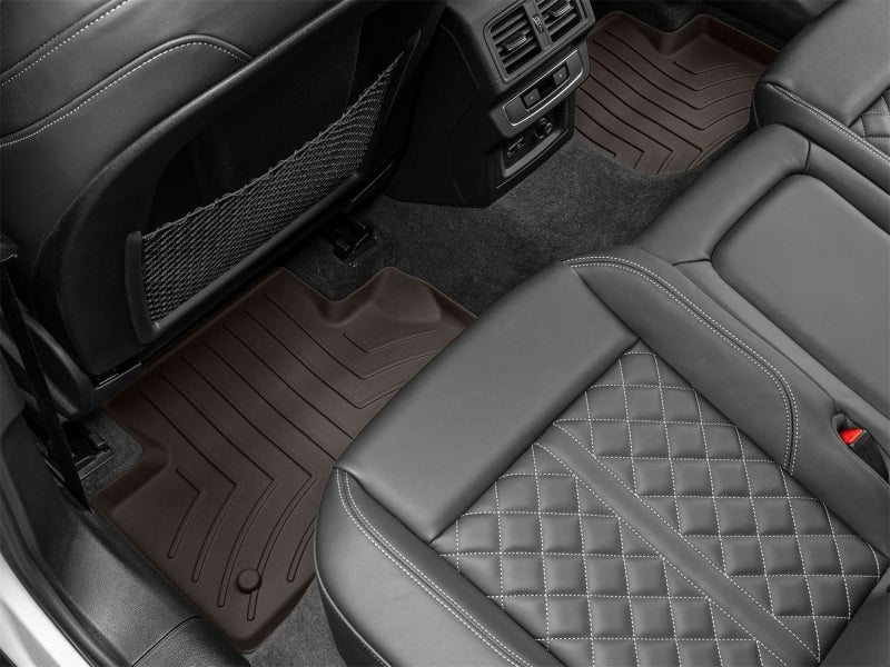 WeatherTech 18-23 Audi Q5/SQ5 (Incl. 21-23 Q5/SQ5 Sportback) Rear FloorLiner HP - Cocoa