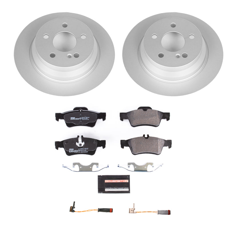 Power Stop 2006 Mercedes-Benz E350 Rear Euro-Stop Brake Kit
