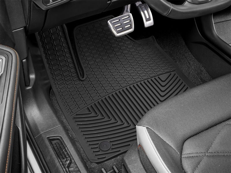 WeatherTech 18-24 Volkswagen Atlas (Incl. 20-24 Cross Sport) Front Rubber Mats - Black