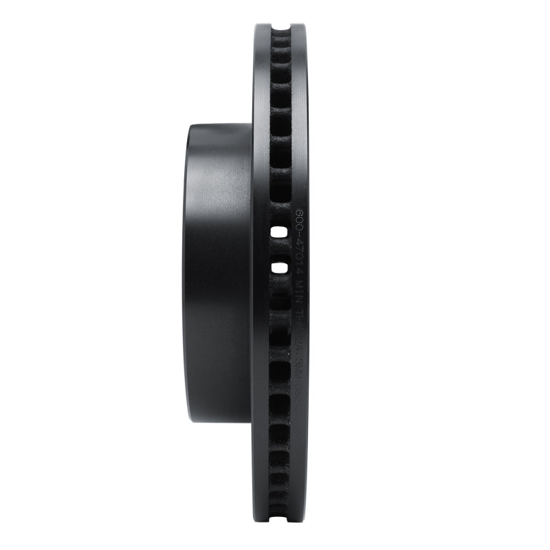 R1 82-88 Chevrolet Camaro Rear Left Drilled & Slotted Black Brake Rotor