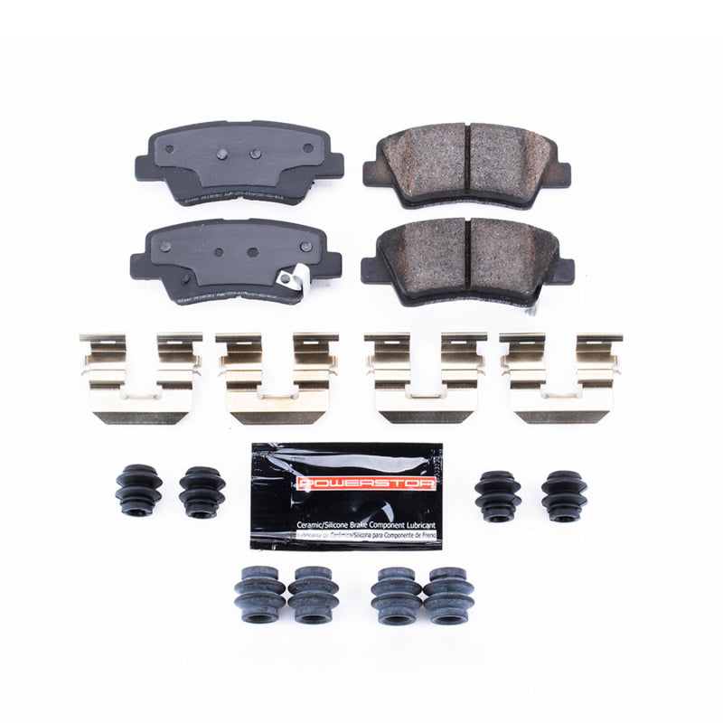 Power Stop 09-11 Hyundai Azera Rear Z23 Evolution Sport Brake Pads w/Hardware