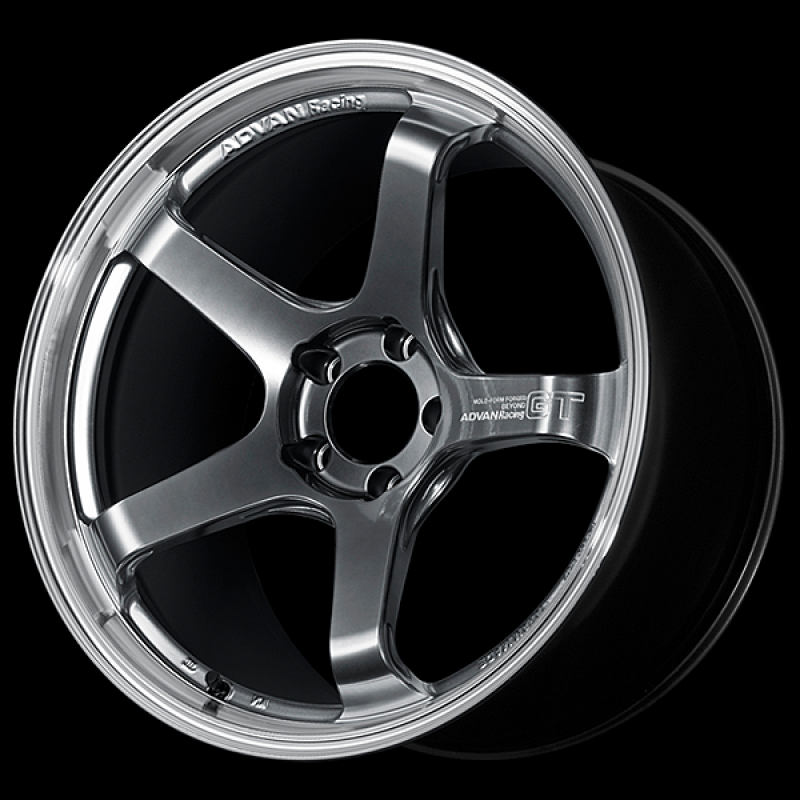 Advan GT Beyond 19X11.0 / +35 Offset / 5x112 BC / +35mm Bore / Machining and Hyper Platinum Black