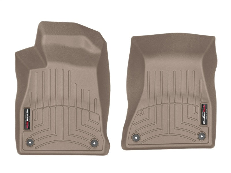 WeatherTech 2017+ Audi A4 (Sedan) Front FloorLiner - Tan