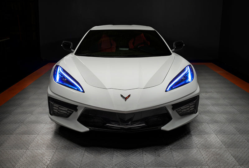 Oracle 20-21 Chevy Corvette C8 RGB+A Headlight DRL  Kit - ColorSHIFT w/ BC1 Controller