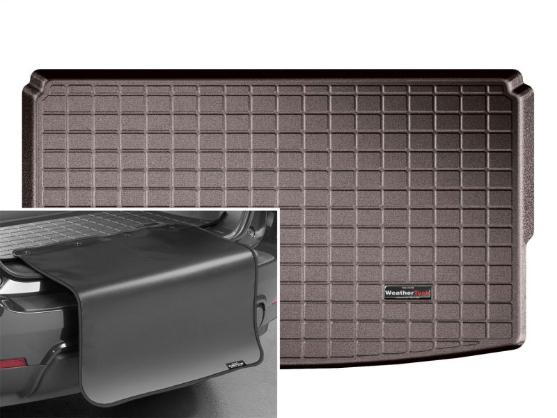 WeatherTech 2018+ Ford Expedition Max Cargo With Bumper Protector - Cocoa