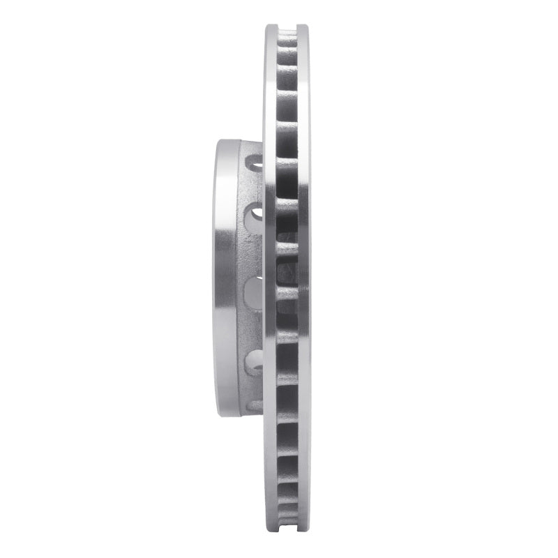 R1 04-05 Audi ALLROAD Rear Right Drilled & Slotted Silver Brake Rotor
