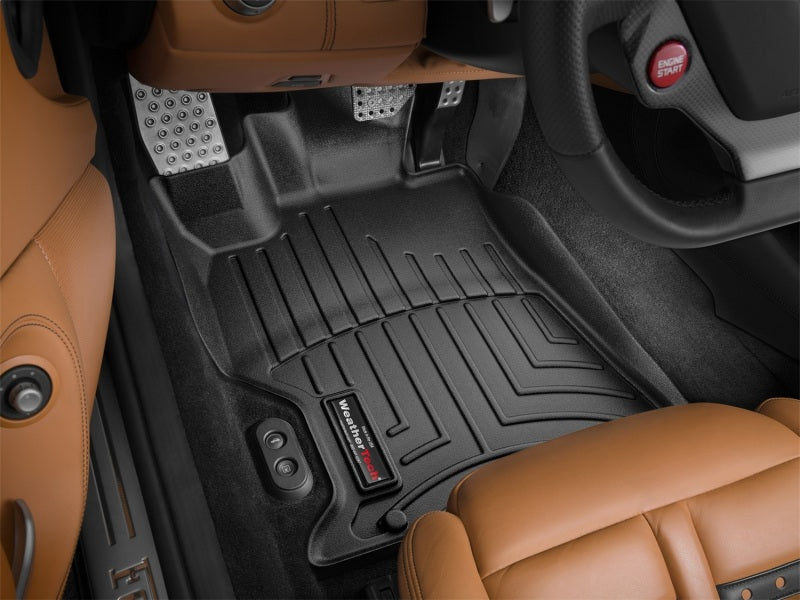 WeatherTech 10+ Ferrari California Front FloorLiner - Black