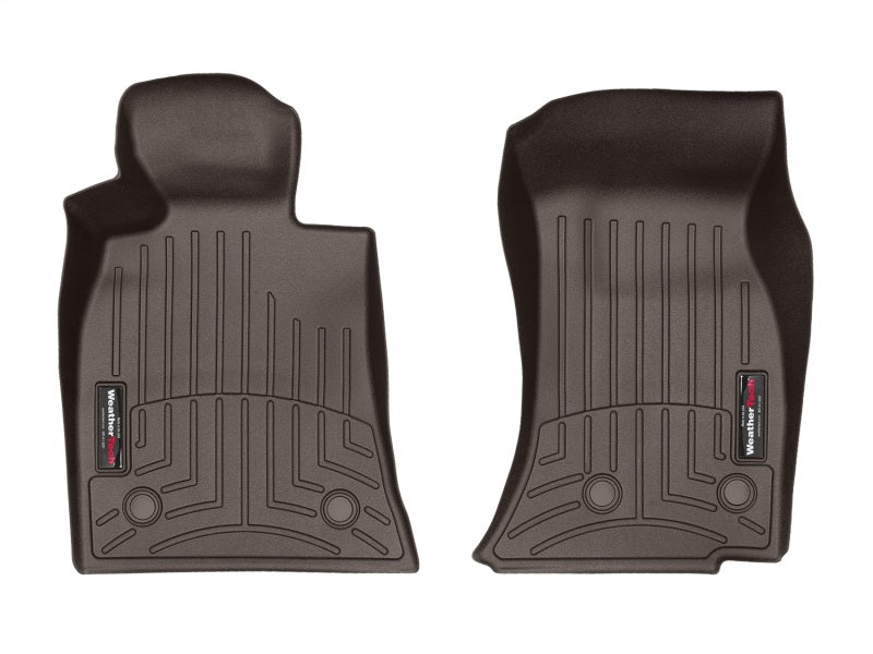 WeatherTech 2013+ Cadillac ATS (Does Not Fit Manual Transmission) Front FloorLiner - Cocoa