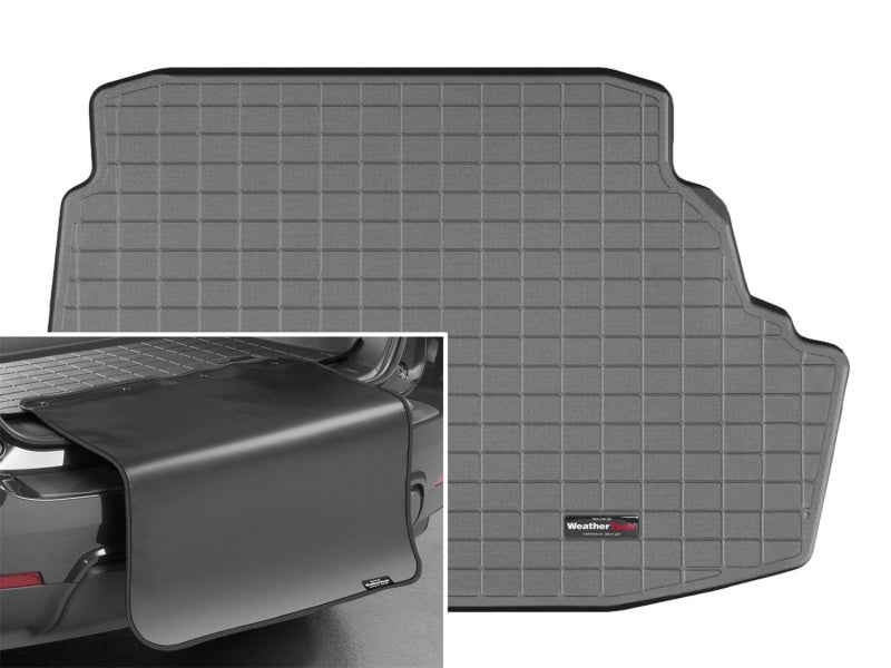 WeatherTech 07-11 Toyota Camry Cargo Liner w/ Bumper Protector - Black