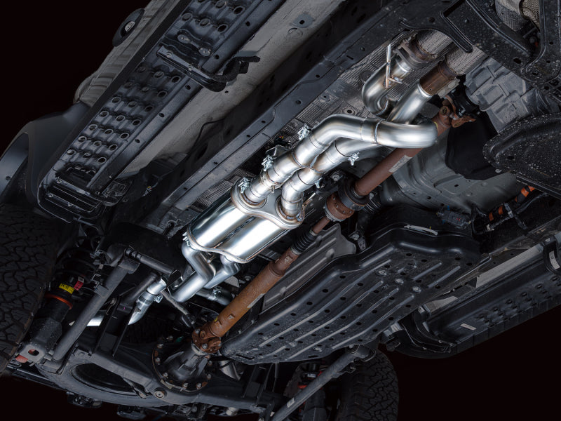 AWE 2024+ Ford Ranger Raptor 3.0L Switchpath Cat-Back Exhaust - Chrome Silver Tips