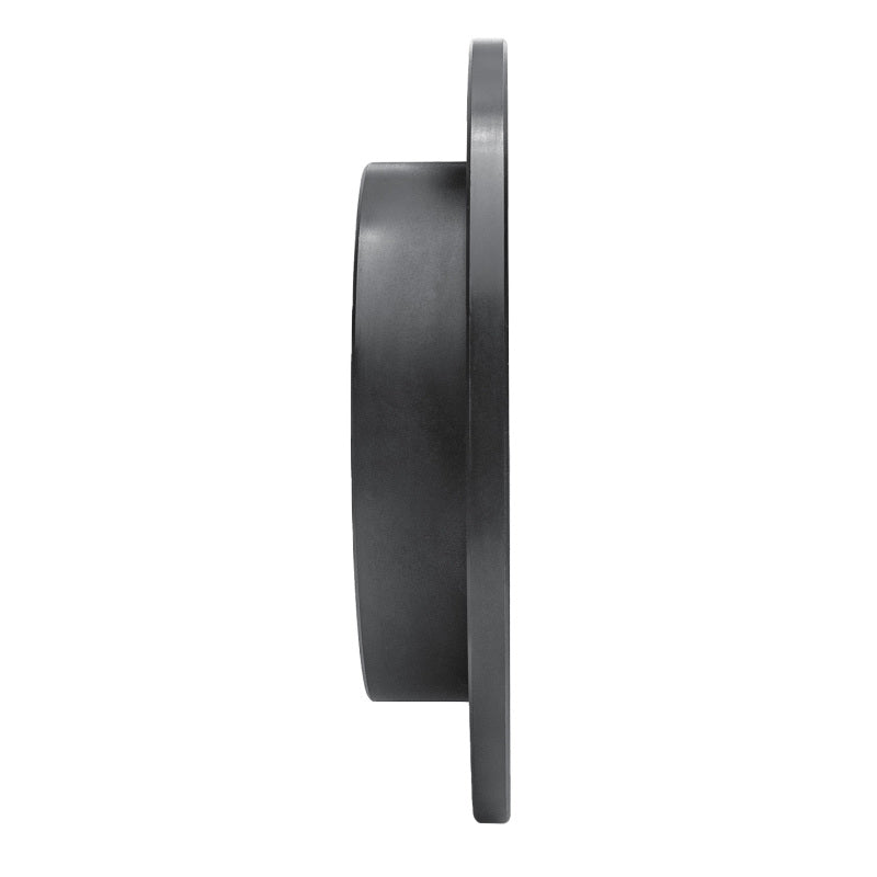 R1 88-95 Isuzu AMIGO Rear Right Drilled & Slotted Black Brake Rotor