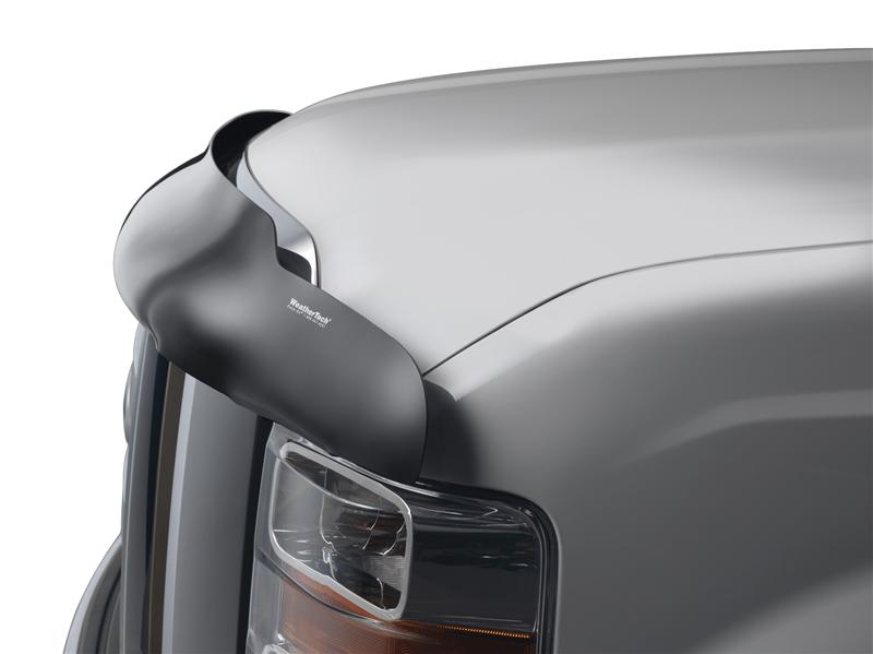 WeatherTech 08+ Chrysler Town & Country Stone and Bug Deflector - Dark Smoke